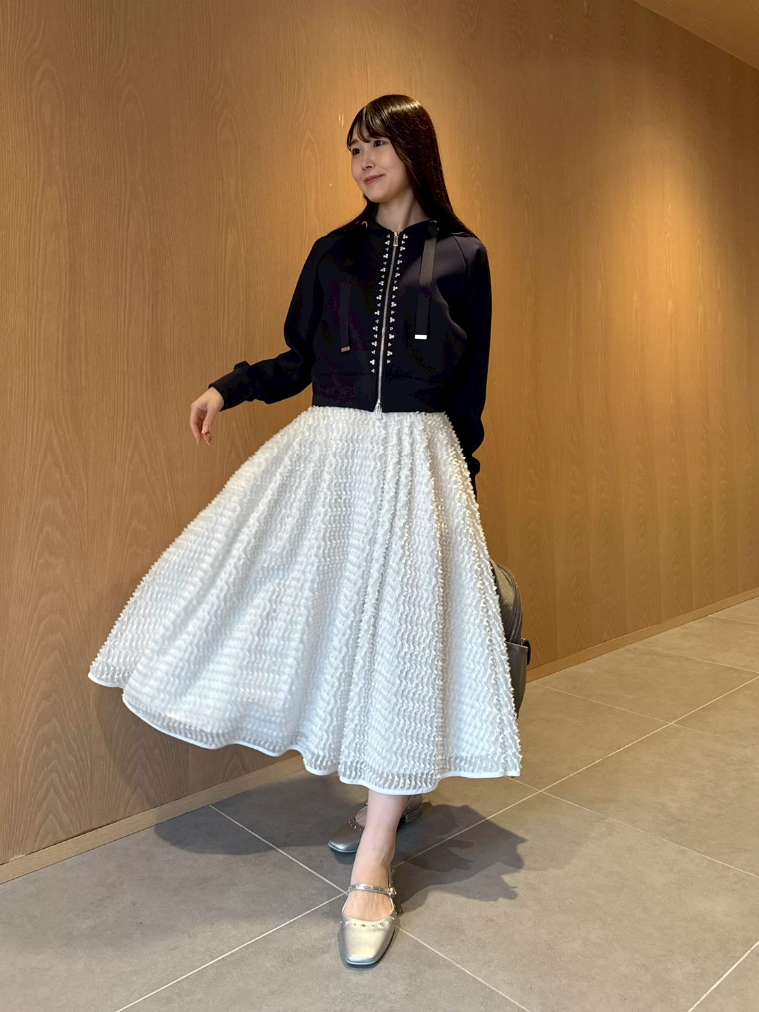 UVカット】【洗える】フロントビシューフーディー(パーカー)|TOPS UVカット】【洗える】フロントビシューフーディー(パーカー)|TOPS
