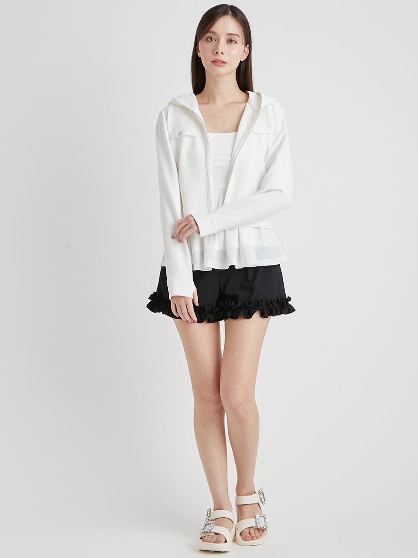 水陸両用可】【WEB限定カラー】ラッシュガードポケットフーディー