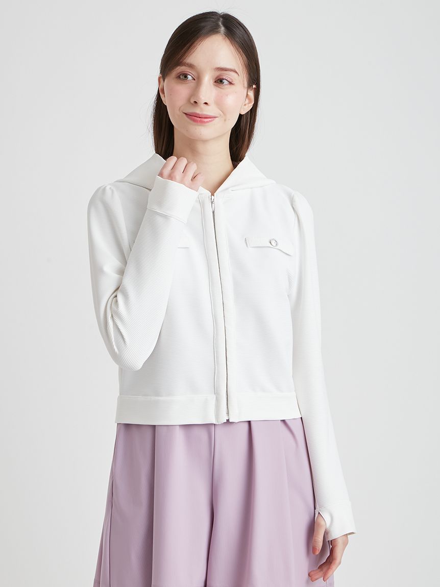 水陸両用可】【WEB限定カラー】ラッシュガードポケットフーディー