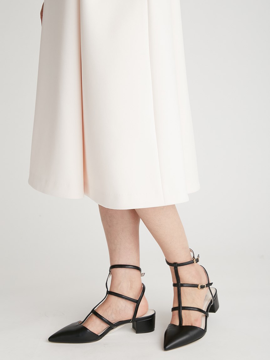 カーブネックポンチワンピース(デイリーワンピース)｜DRESS（ドレス 