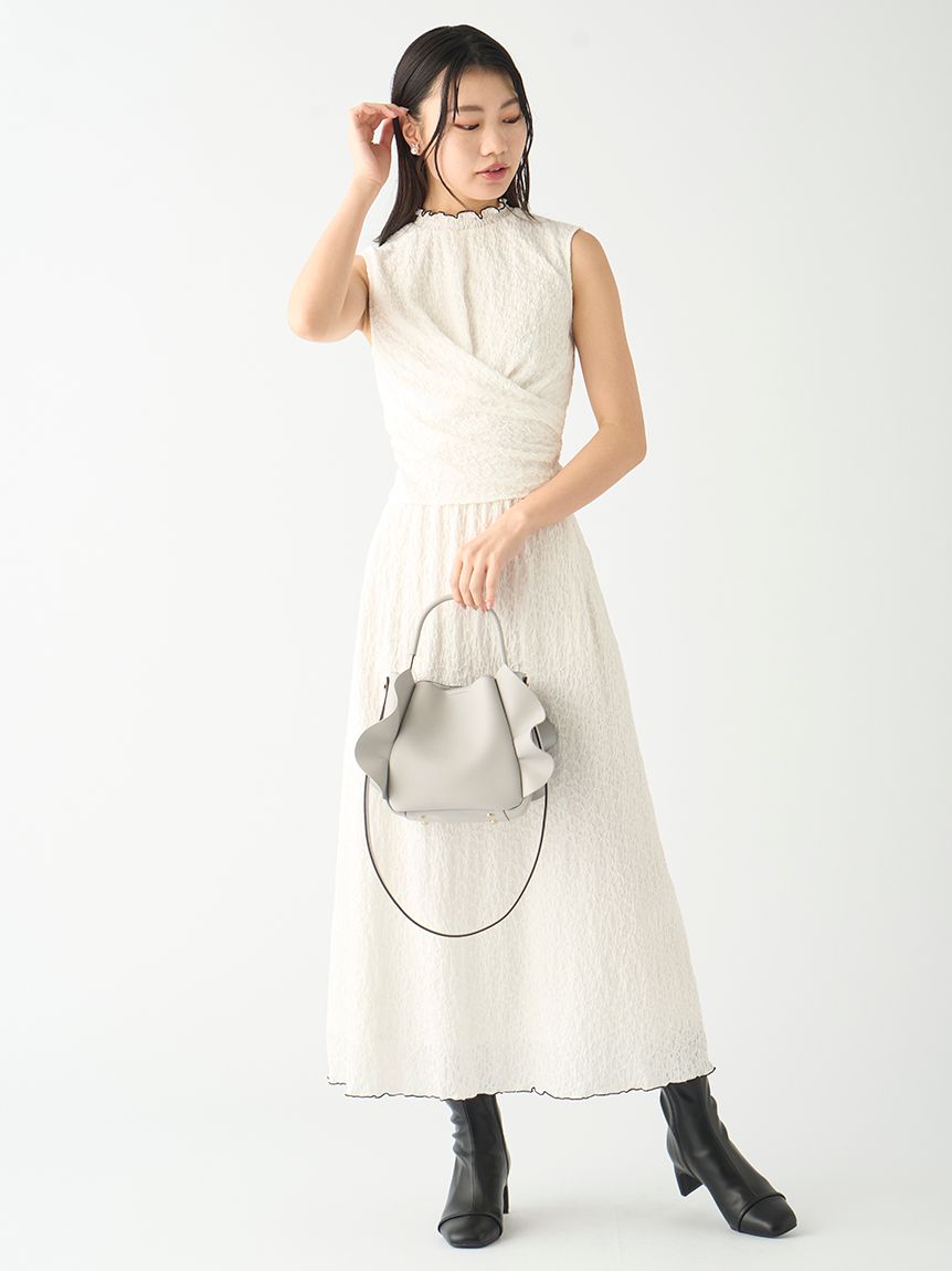 ジャカードカットソーセットアップ(デイリーワンピース)｜DRESS 