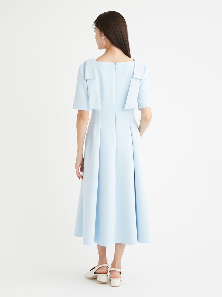 ショルダーリボンワンピース(デイリーワンピース)｜DRESS