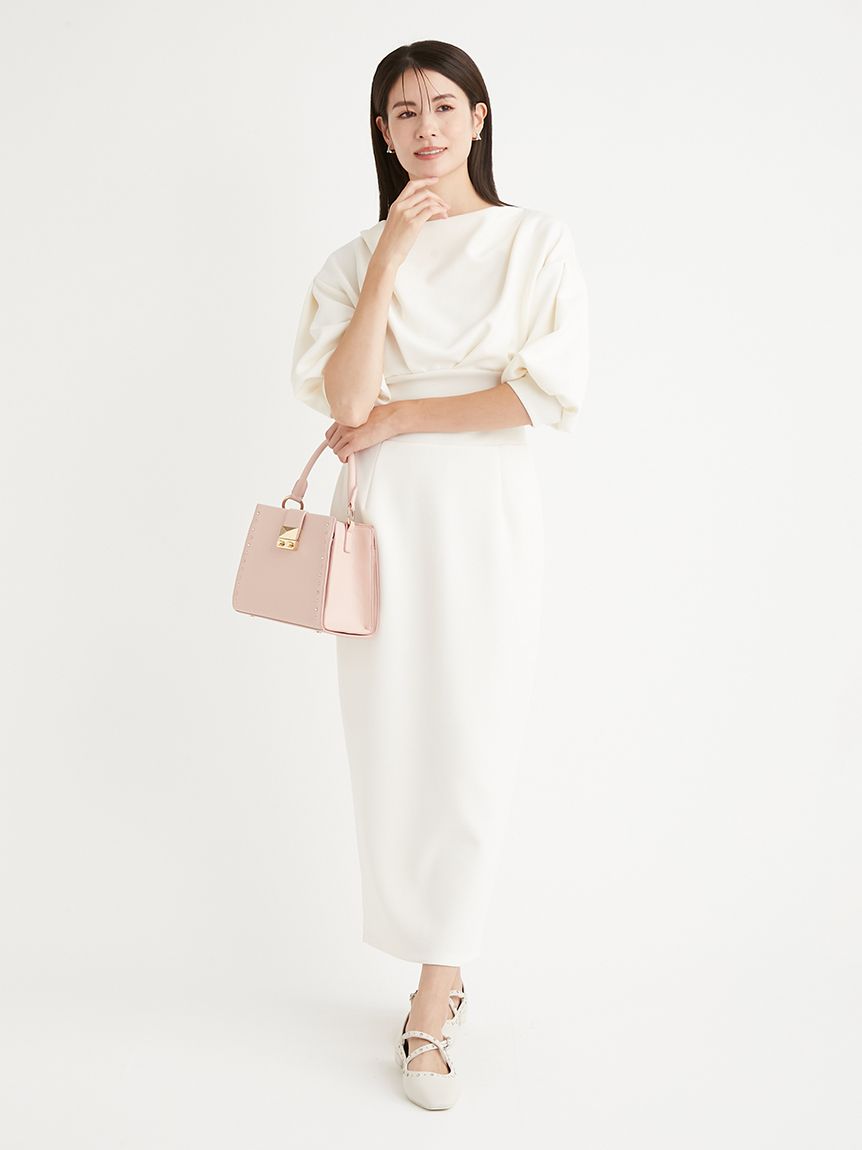 セルフォード　ダイタイ　ワンピース セルフォード】大人気トレンチ風ニットタイトワンピース👗先行
