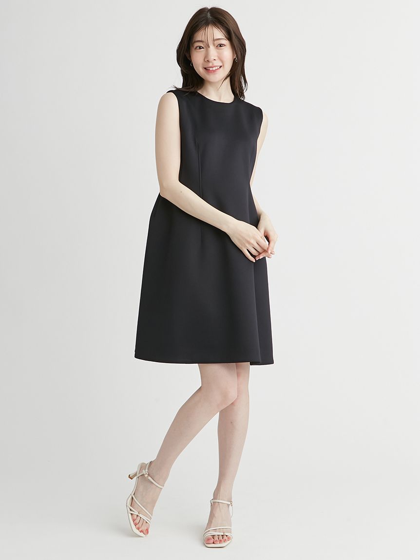 衿付きペプラムミニワンピース(デイリーワンピース)|DRESS 衿付きペプラムミニワンピース(デイリーワンピース)|DRESS
