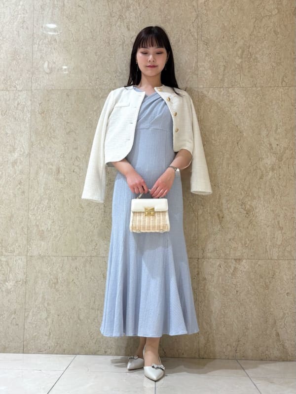ストレッチカシュクールワンピース(デイリーワンピース)｜DRESS