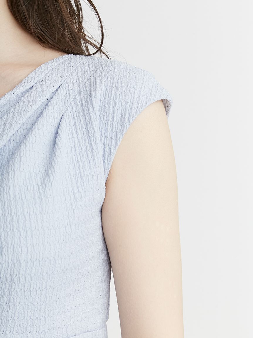 ストレッチカシュクールワンピース(デイリーワンピース)｜DRESS
