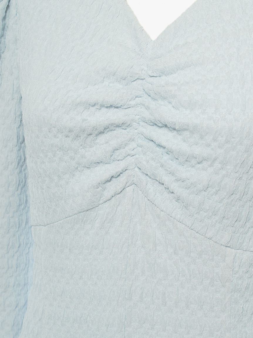 訳あり★新品未使用　セルフォード　ストレッチマーメイドワンピース　ホワイト セルフォード ストレッチポンチマーメイドワンピース 34