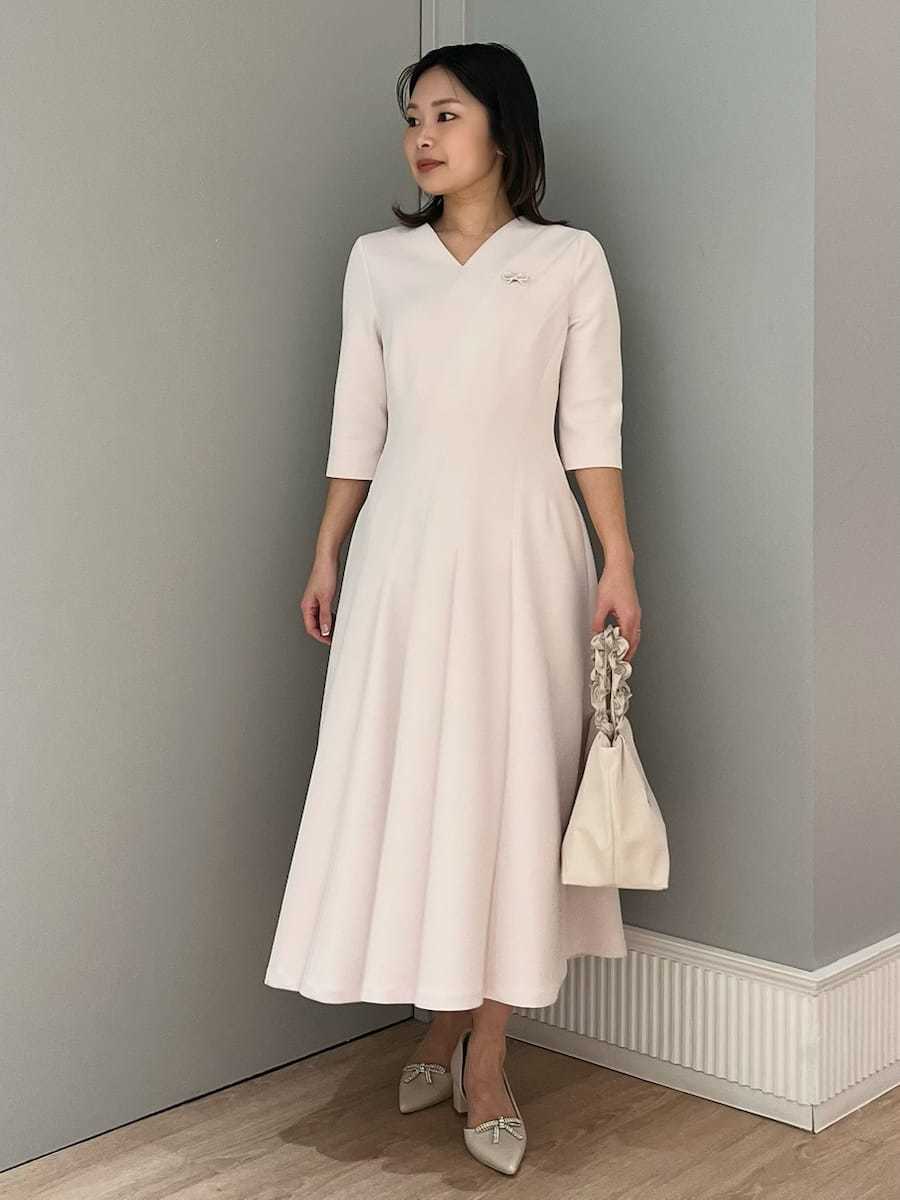 洗える】ツイストポンチワンピース(デイリーワンピース)｜DRESS