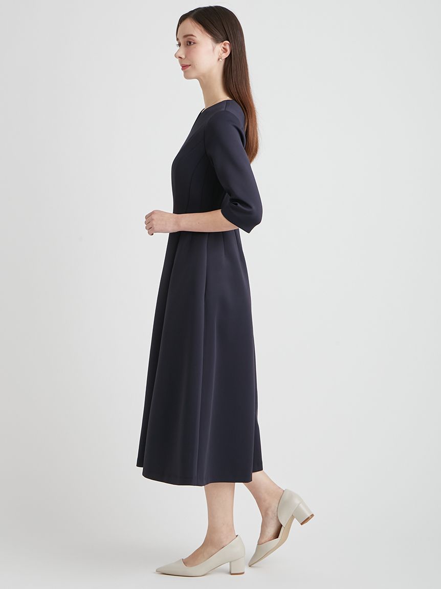 洗える】ツイストポンチワンピース(デイリーワンピース)｜DRESS