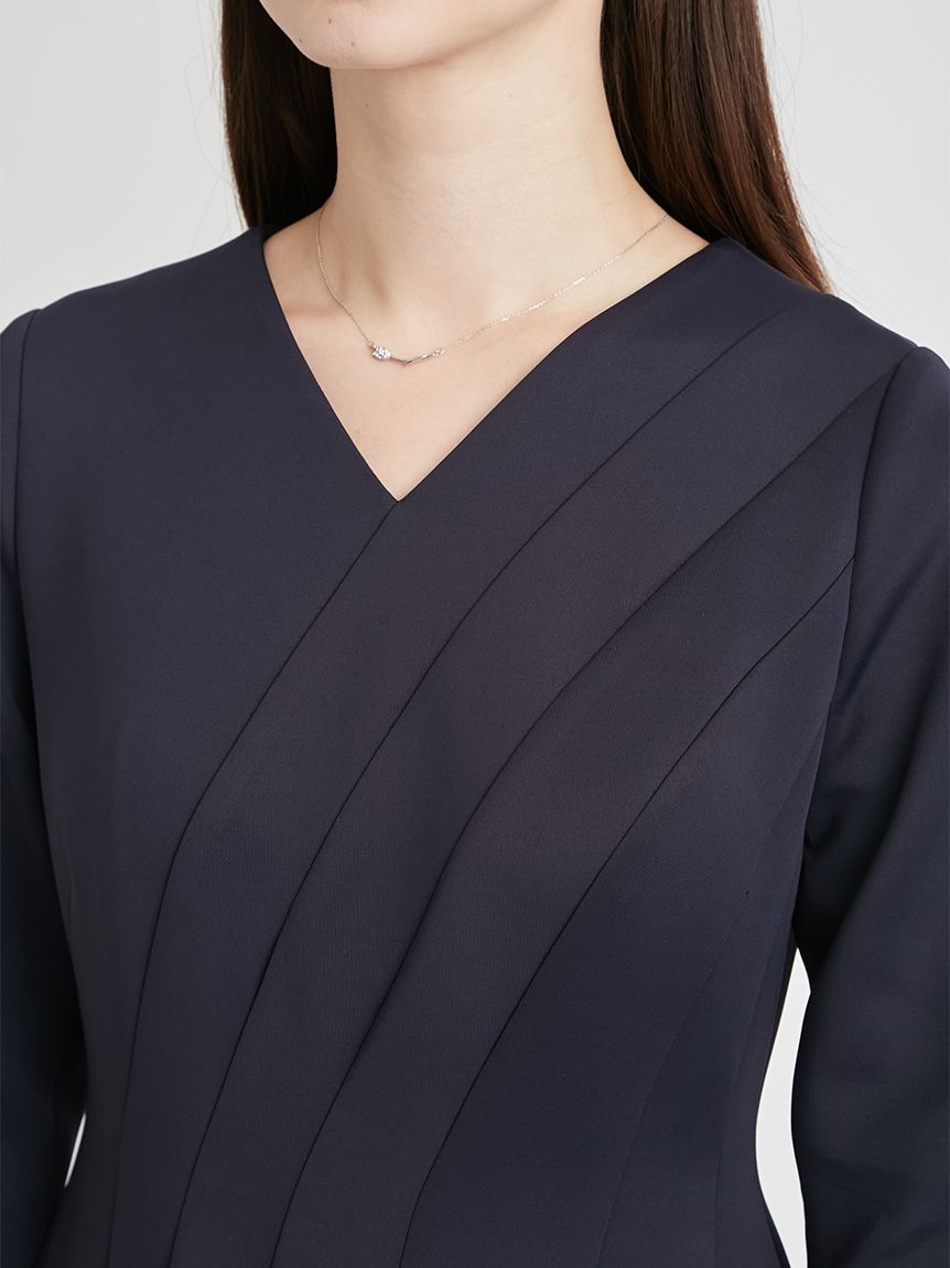 洗える】ツイストポンチワンピース(デイリーワンピース)｜DRESS