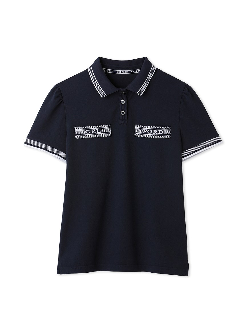 CELFORD GOLF】 ロゴデザインポロシャツ(ウェア)｜ゴルフ｜CELFORD 