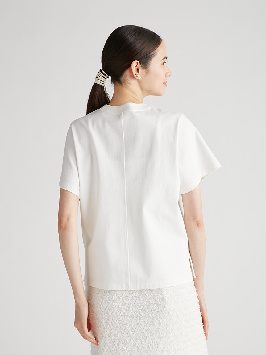 HANAE MORI×CELFORDコラボ】レース刺繍カットソー(カットソー)｜TOPS ...