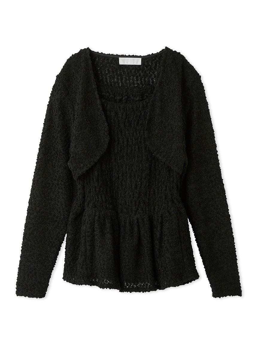 ボレロセットペプラムトップス(カーディガン)｜TOPS（トップス
