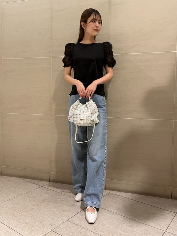 シュリンクスリーブカットソー(カットソー)｜TOPS（トップス