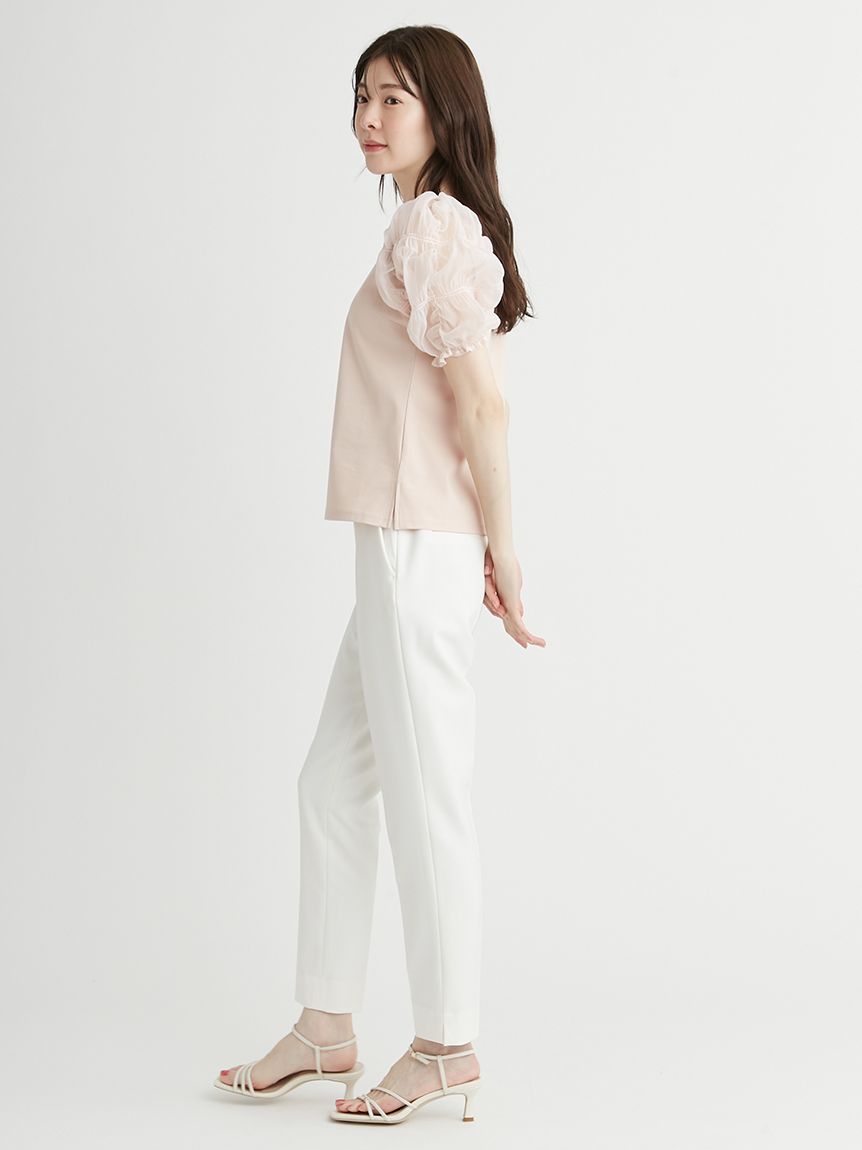 シュリンクスリーブカットソー(カットソー)｜TOPS（トップス