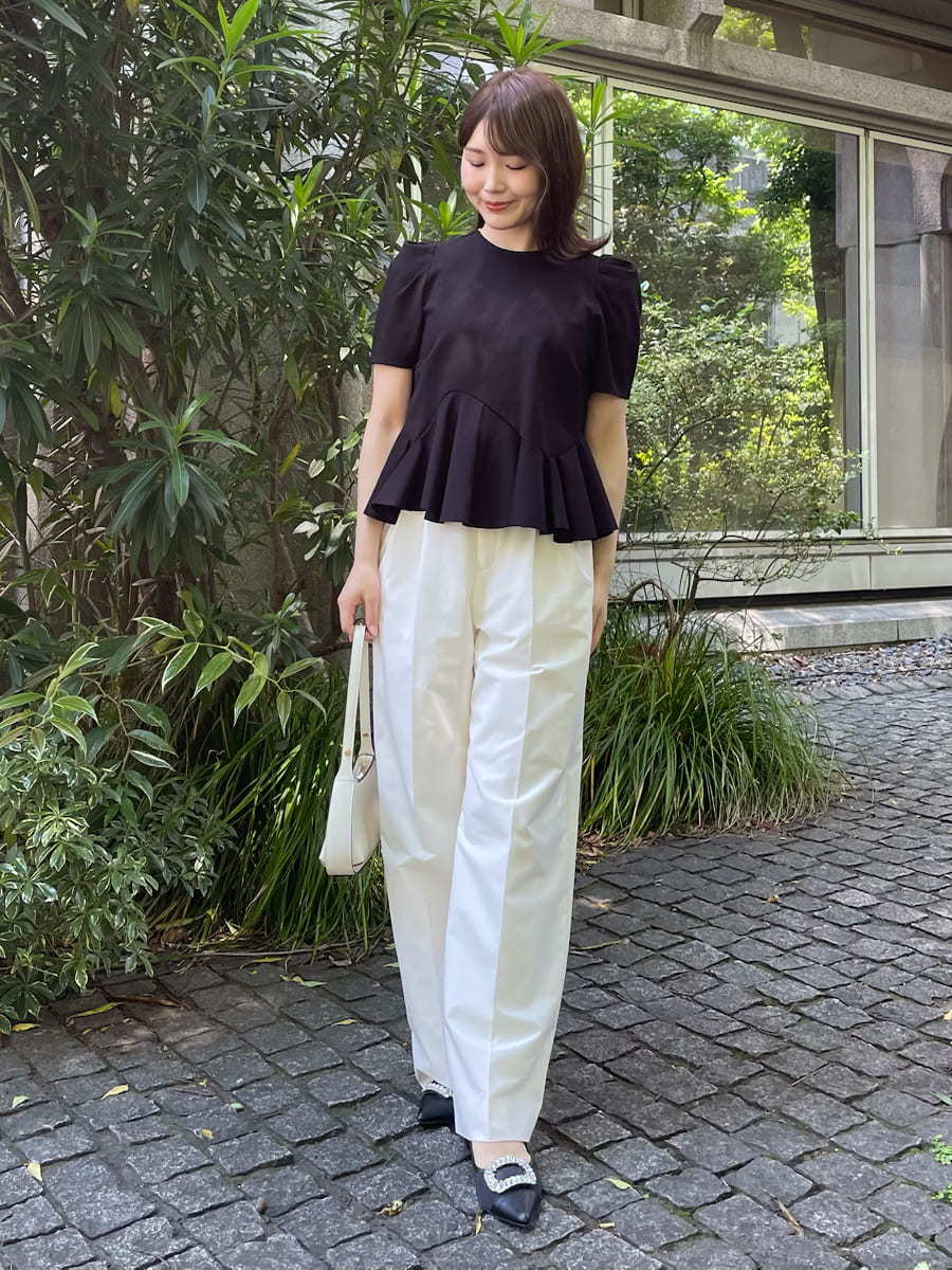 アシンメトリーソフトポンチトップス(カットソー)｜TOPS