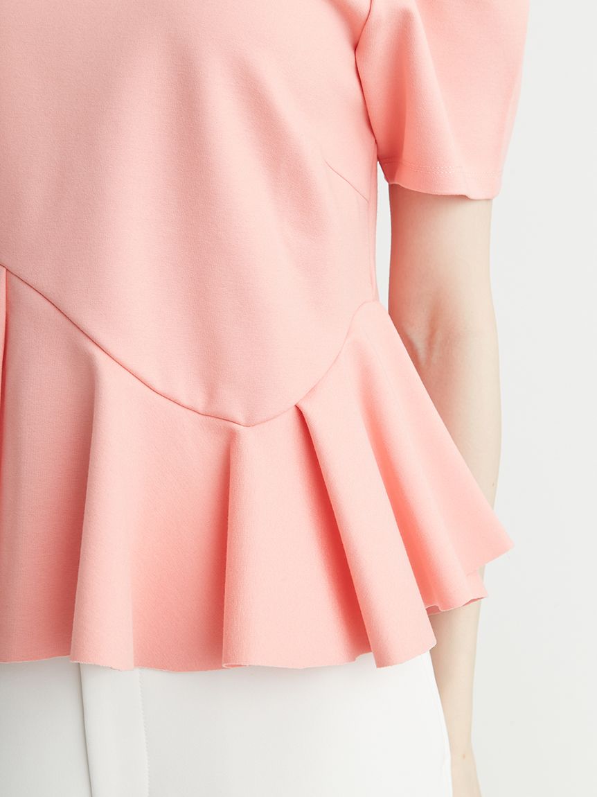 アシンメトリーソフトポンチトップス(カットソー)｜TOPS