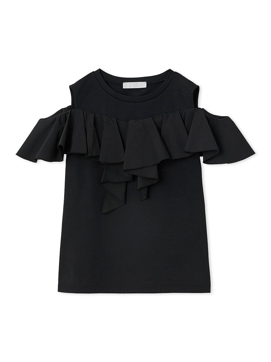 tシャツ ラッフルフリルカットソー レディース Tiara tシャツ ラッフルフリルカットソー レディース : ZOZOTOWN