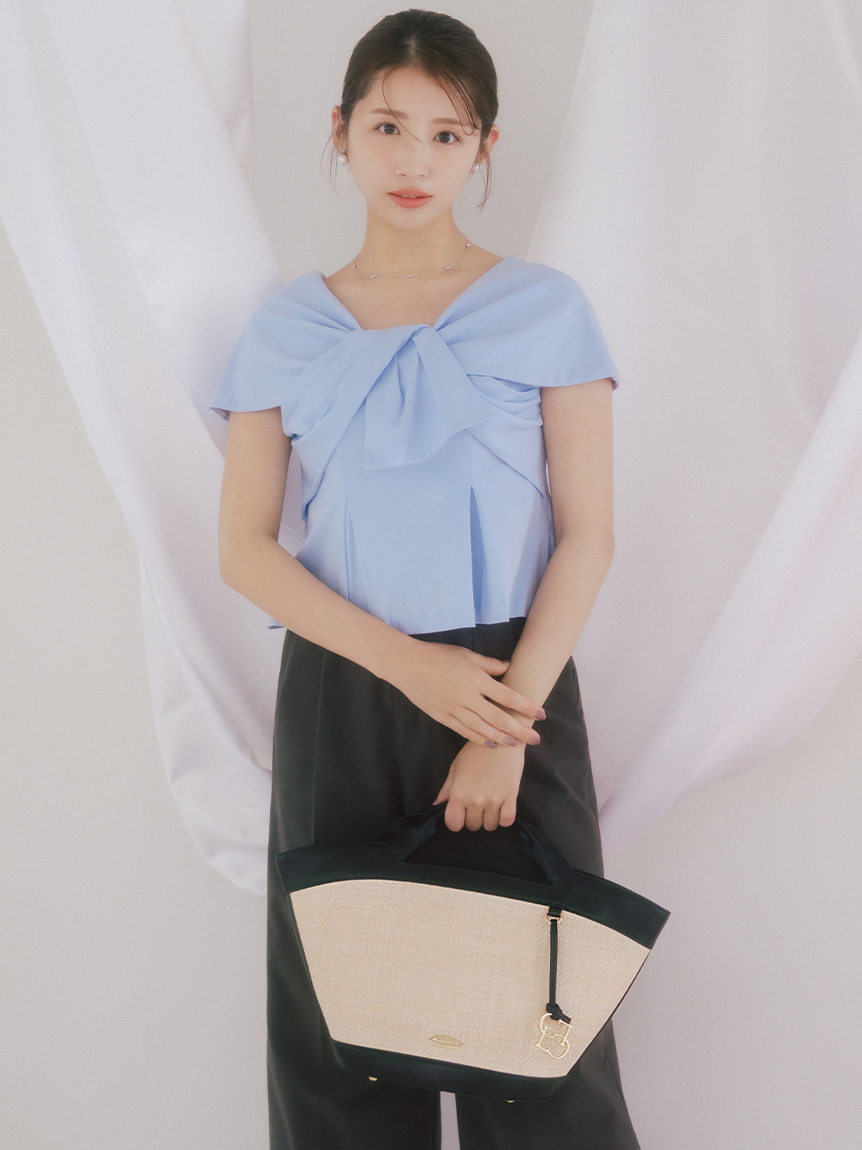 フラワーフロッキーブラウス(ブラウス・シャツ)｜TOPS（トップス