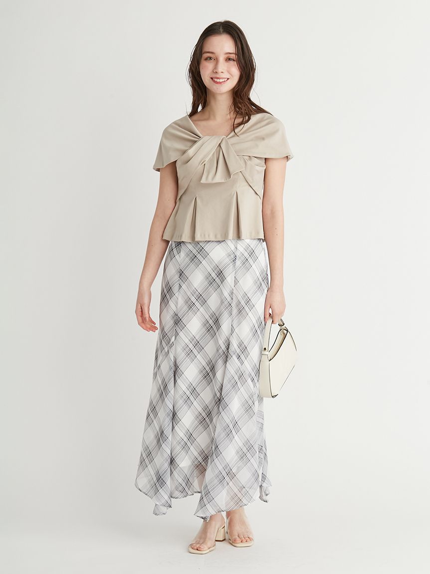 【新品】リボンモチーフカットソー リボンモチーフカットソー(カットソー)｜TOPS（トップス）｜CELFORD