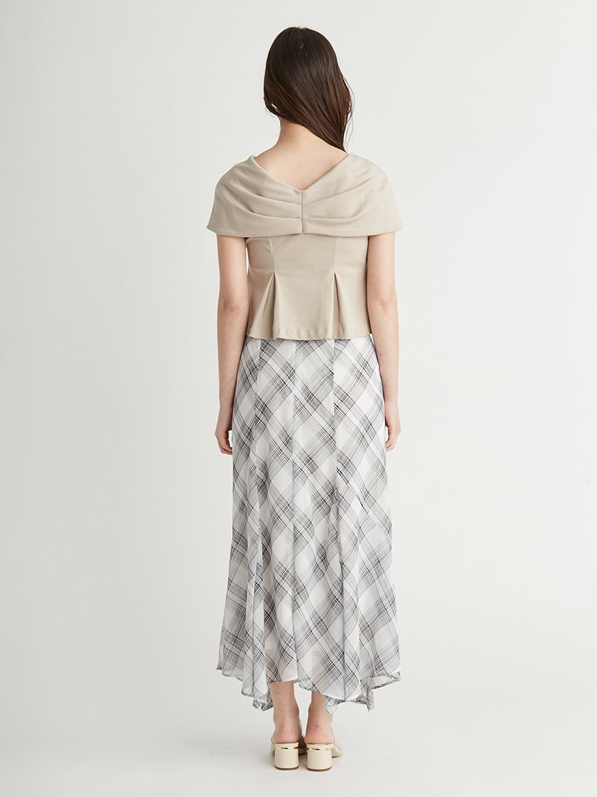 リボンモチーフカットソー(カットソー)｜TOPS（トップス