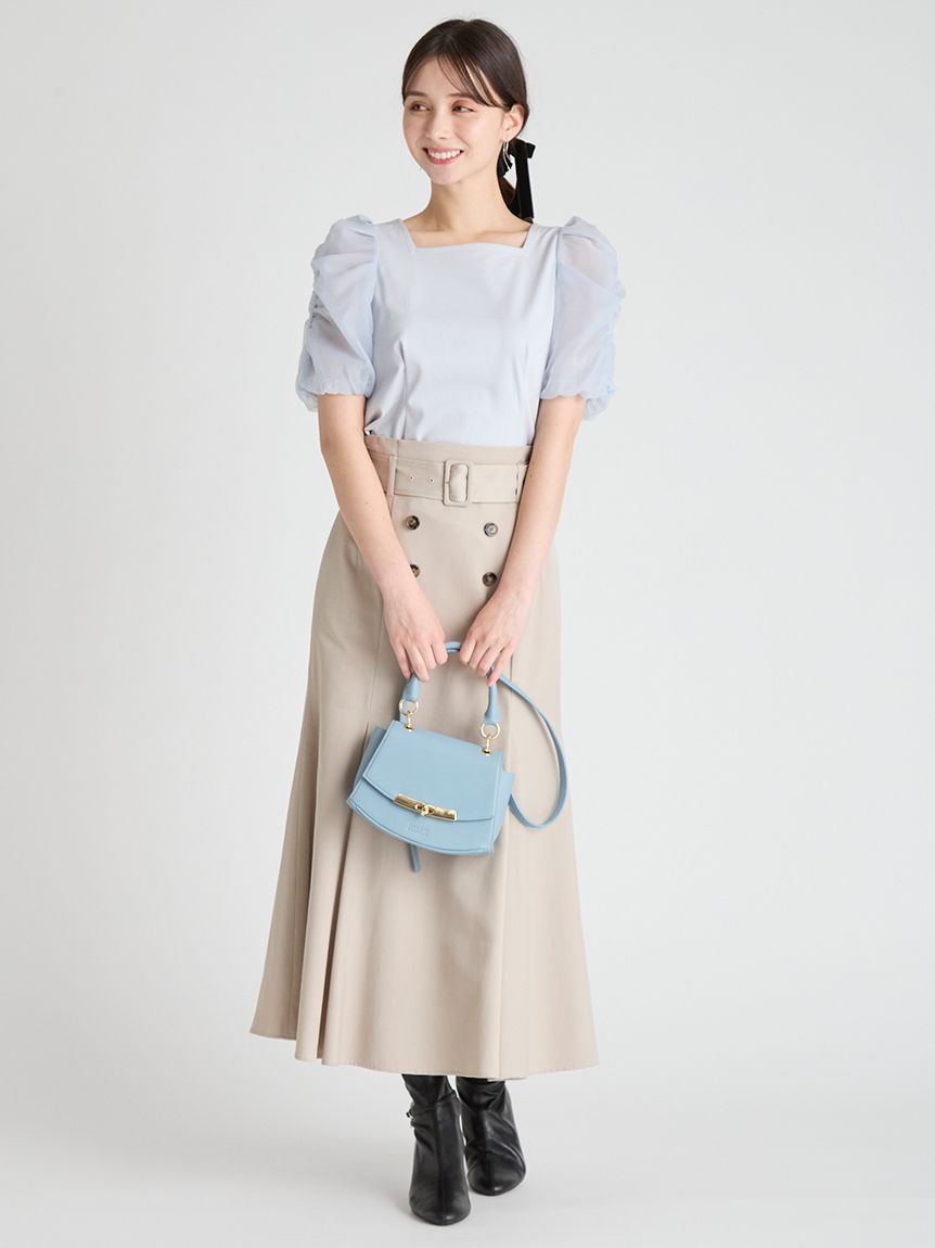 シアースリーブカットソー(カットソー)｜TOPS（トップス