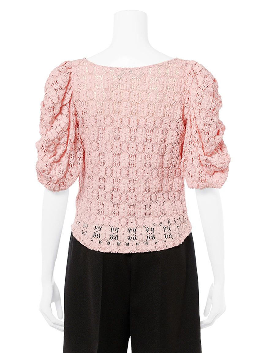 ラッセルレースカットトップス(カットソー)｜TOPS（トップス