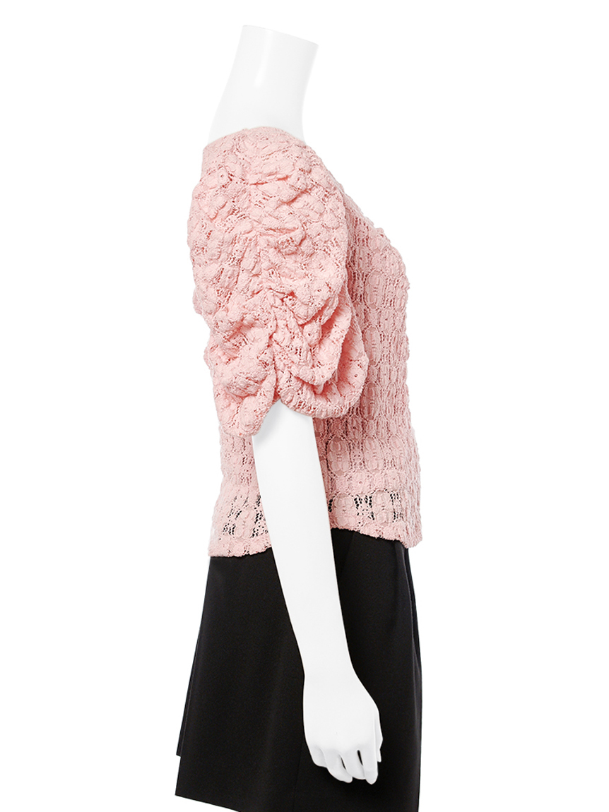 ラッセルレースカットトップス(カットソー)｜TOPS（トップス