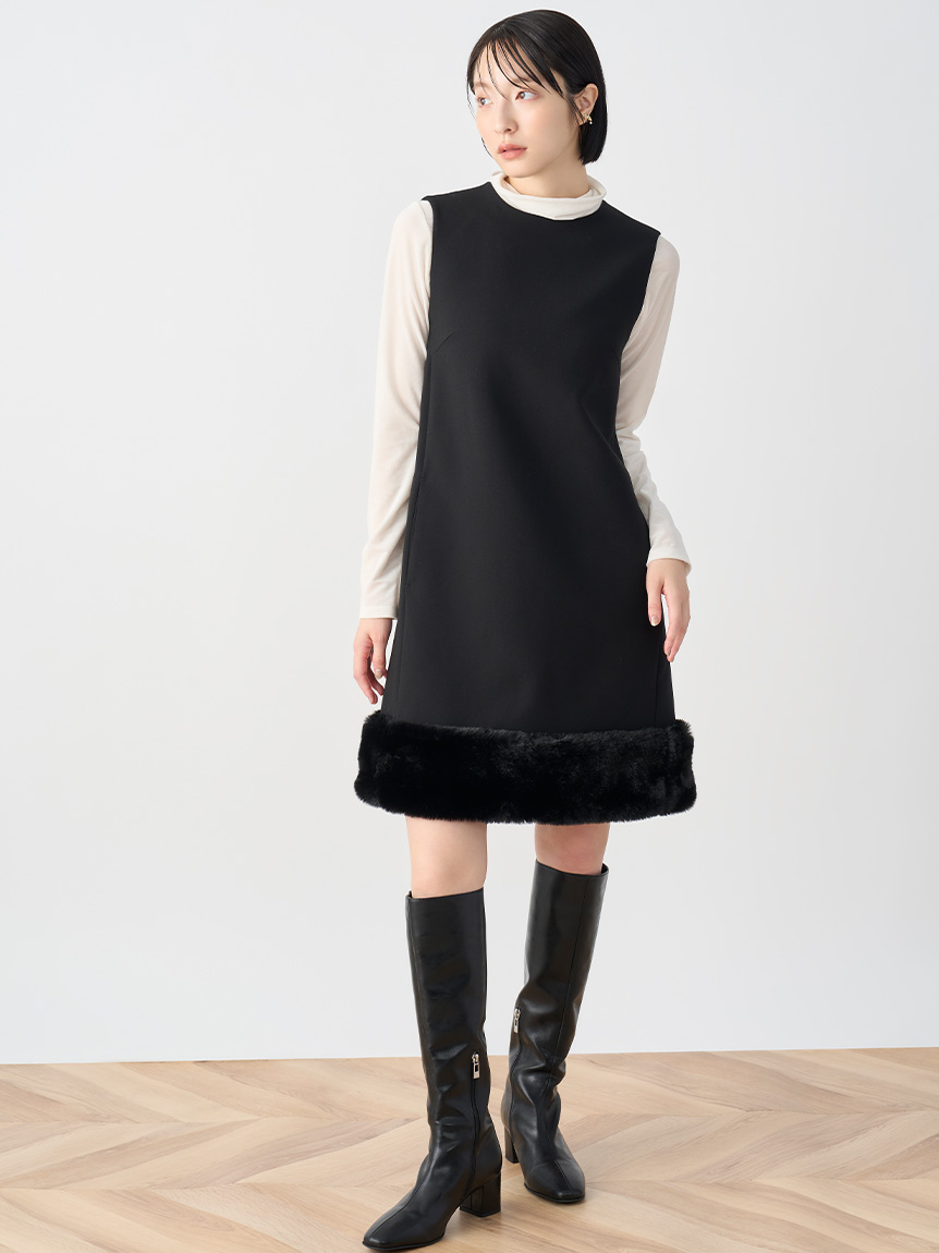 ベロアセミシアートップス(カットソー)｜TOPS（トップス