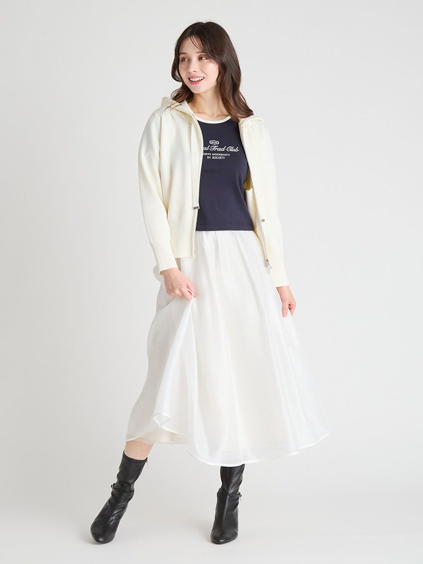 フロントロゴリンガーTシャツ(カットソー)｜TOPS（トップス