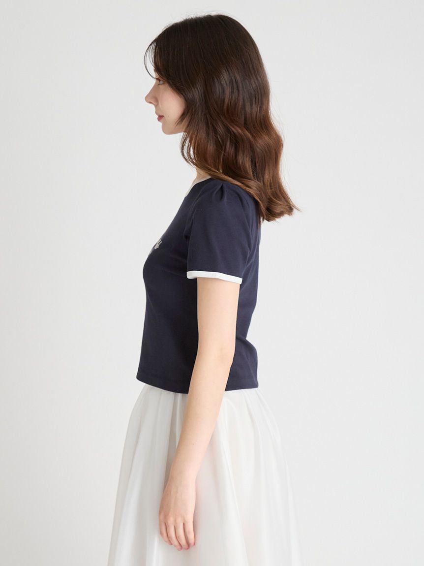 フロントロゴリンガーTシャツ(カットソー)｜TOPS（トップス）｜CELFORD