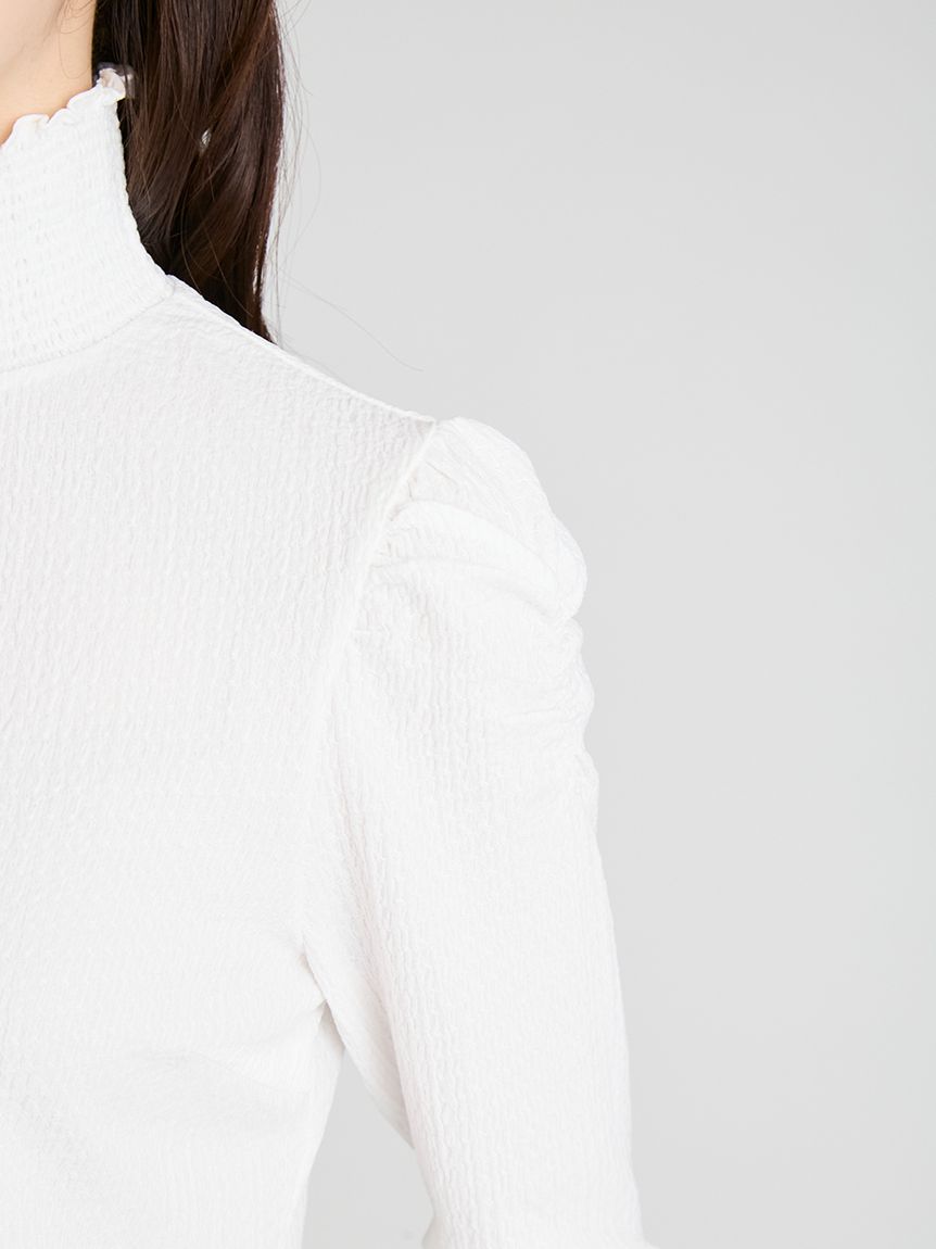 CELFORD☆セルフォード☆シャーリングトップス シャーリングカットソートップス(カットソー)｜TOPS（トップス