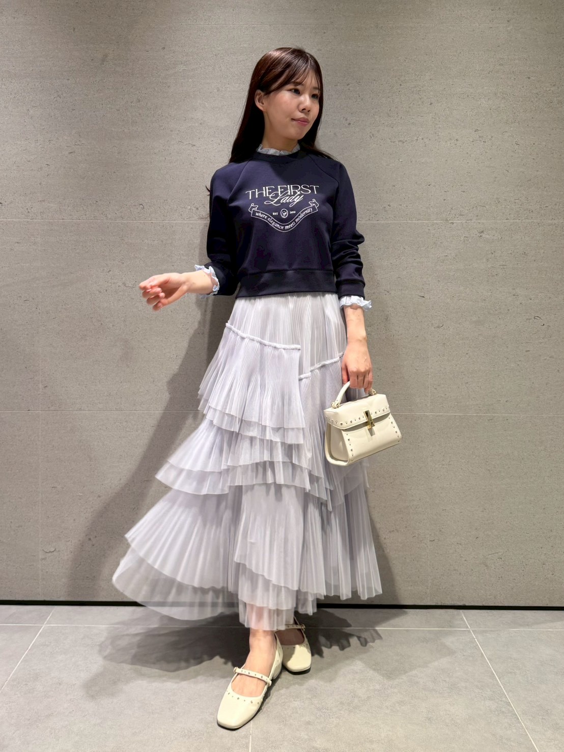 洗える】デタッチャブルスウェットトップス(カットソー)｜TOPS