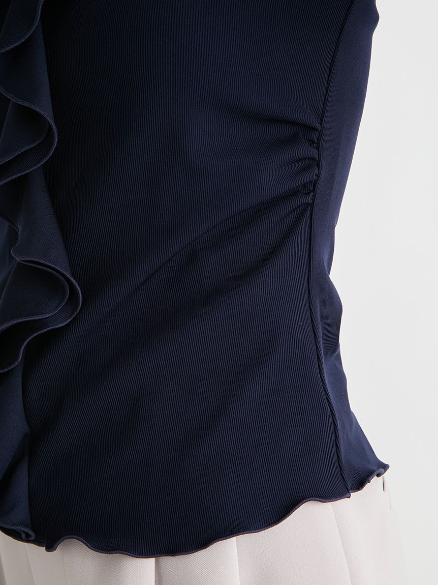 洗える】ラッフルカットトップス(カットソー)｜TOPS（トップス