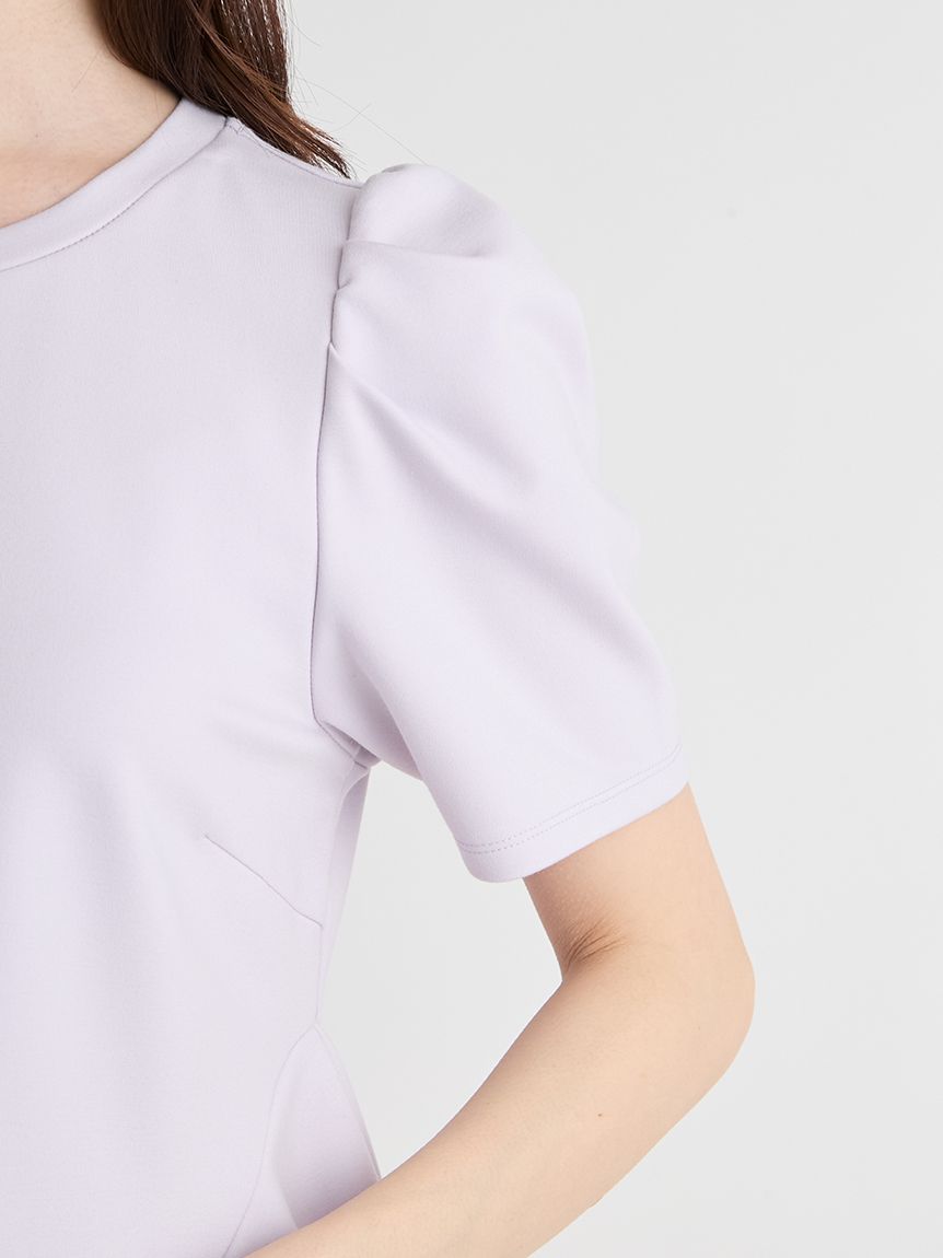 洗える】アシンメトリーカットトップス(カットソー)｜TOPS（トップス