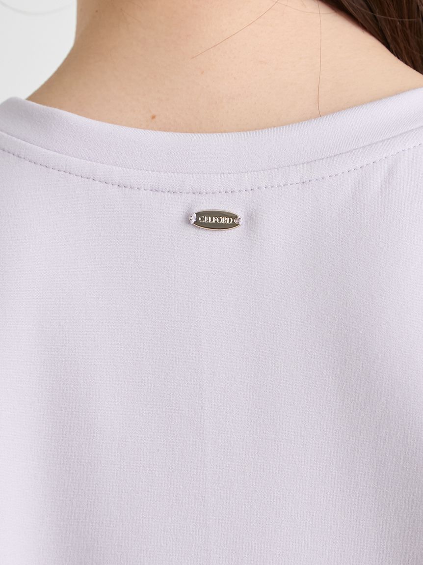 洗える】アシンメトリーカットトップス(カットソー)｜TOPS（トップス