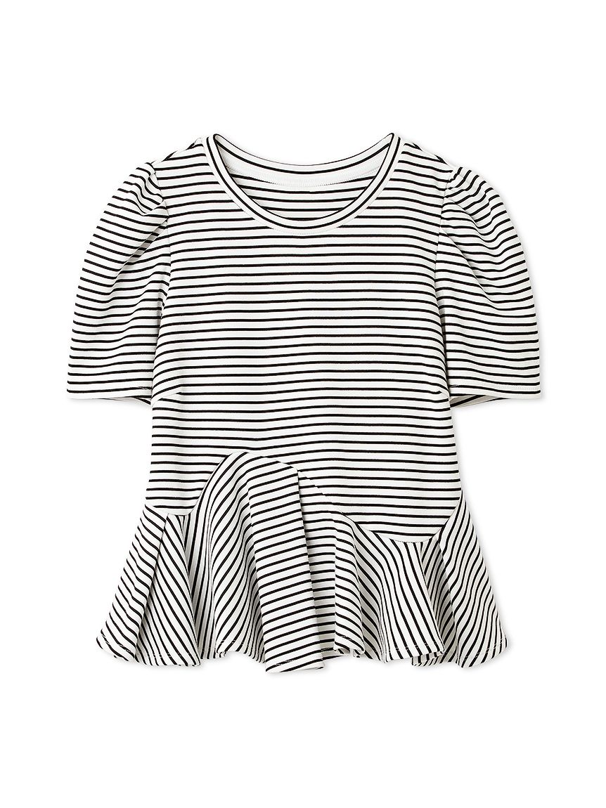 洗える】アシンメトリーカットトップス(カットソー)｜TOPS（トップス