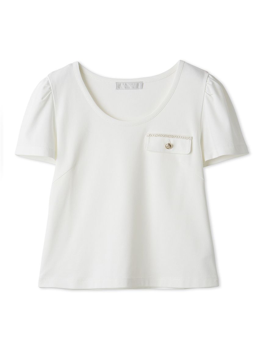 洗える】フラップポケットカットソー(カットソー)｜TOPS（トップス