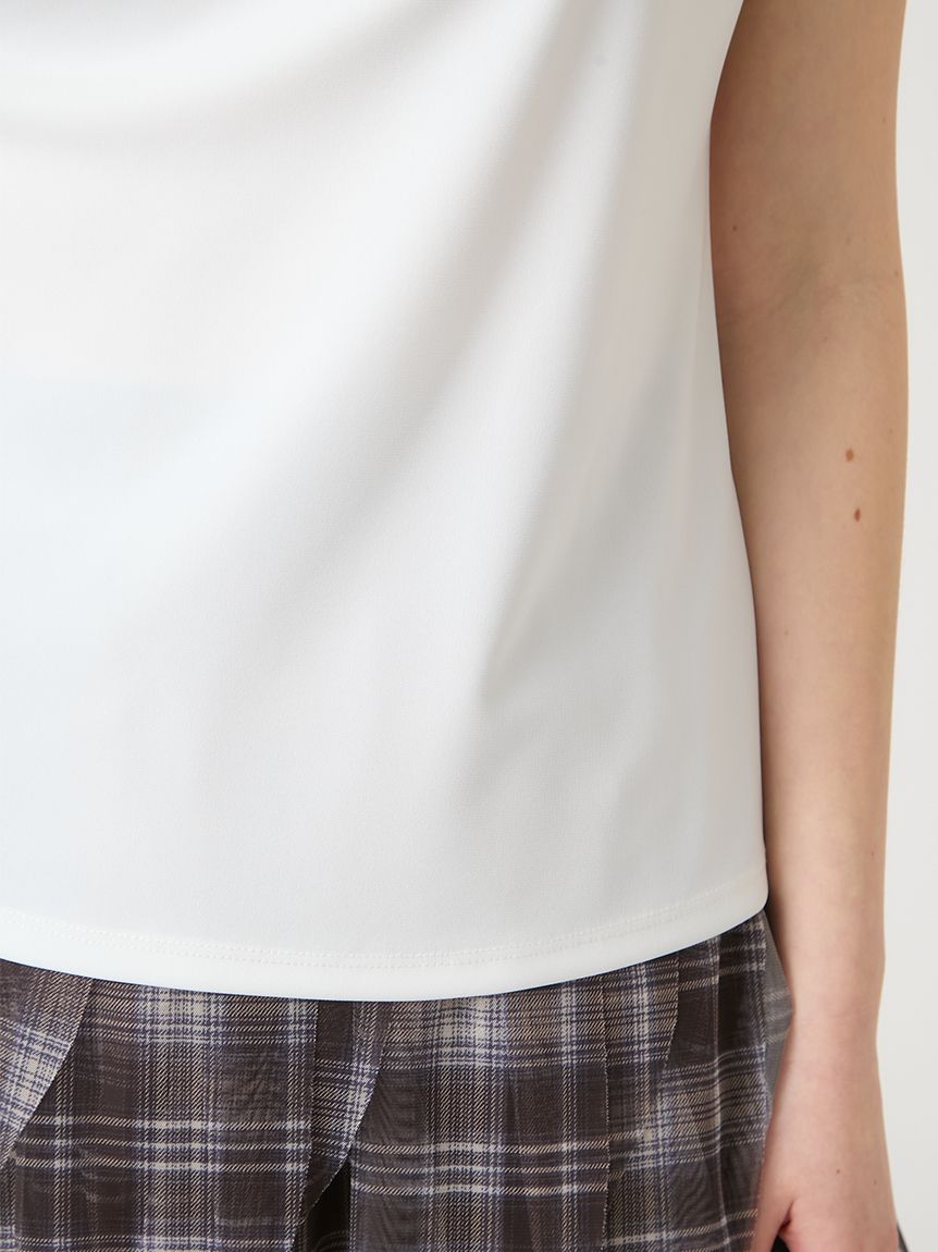 洗える】アシンメトリーカットトップス(カットソー)｜TOPS（トップス