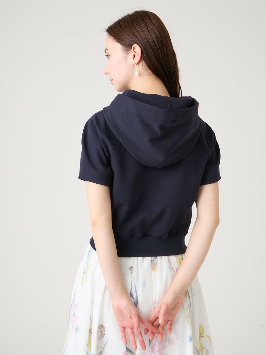 CELFORD×P.J. REDOUTEコラボ】フーデッドプルオーバー(ニットプル