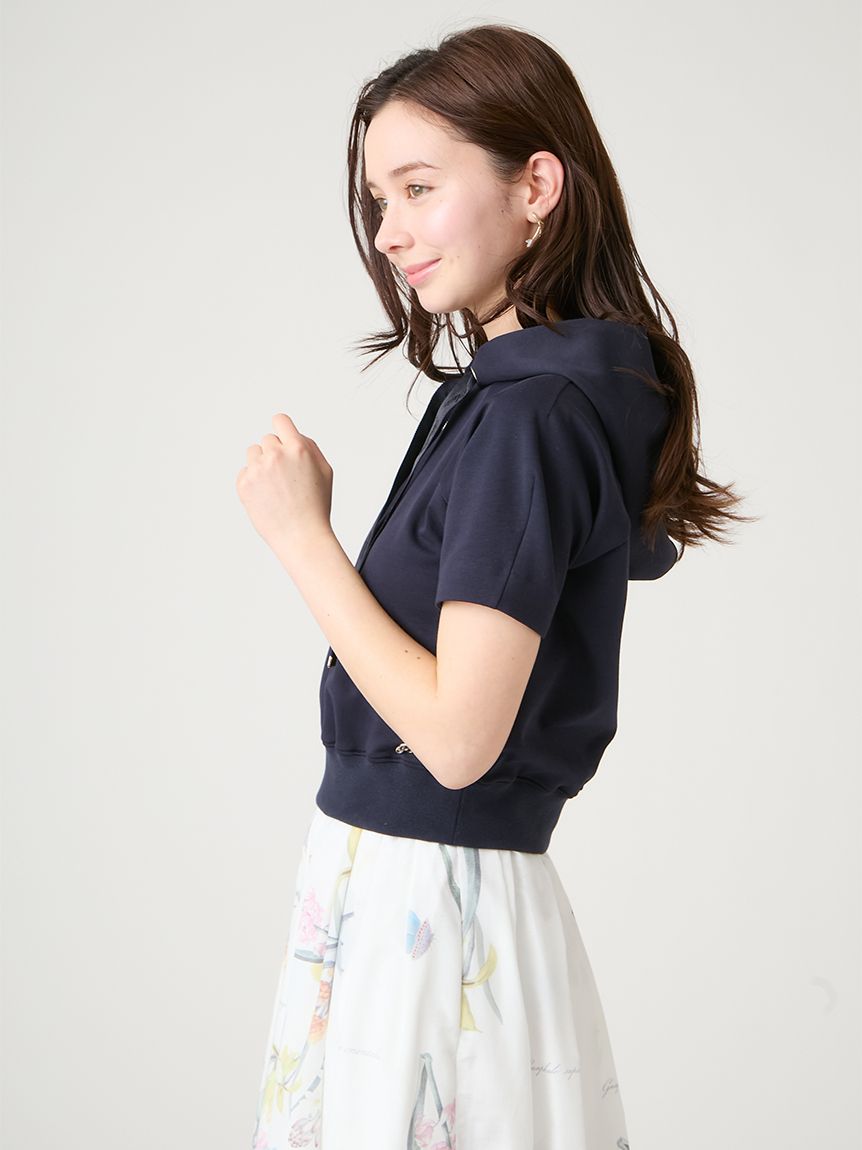 洗える】【CELFORD×P.J. REDOUTEコラボ】フーデッドプルオーバー(T