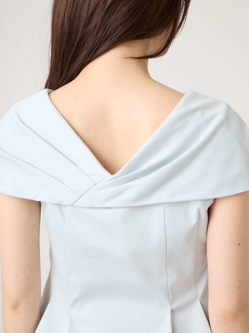 洗える】【接触冷感】リボンモチーフカットソー(カットソー)｜TOPS