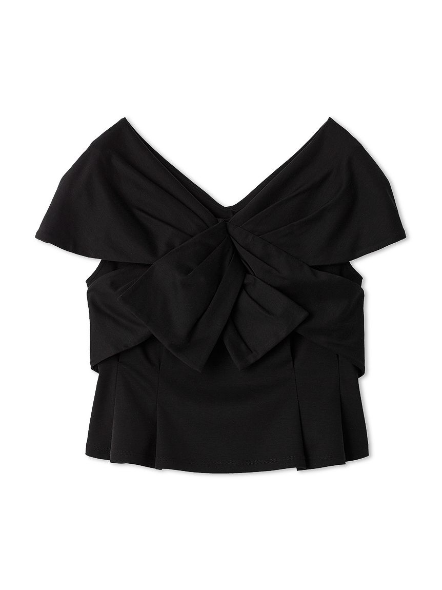 洗える】【接触冷感】リボンモチーフカットソー(カットソー)｜TOPS