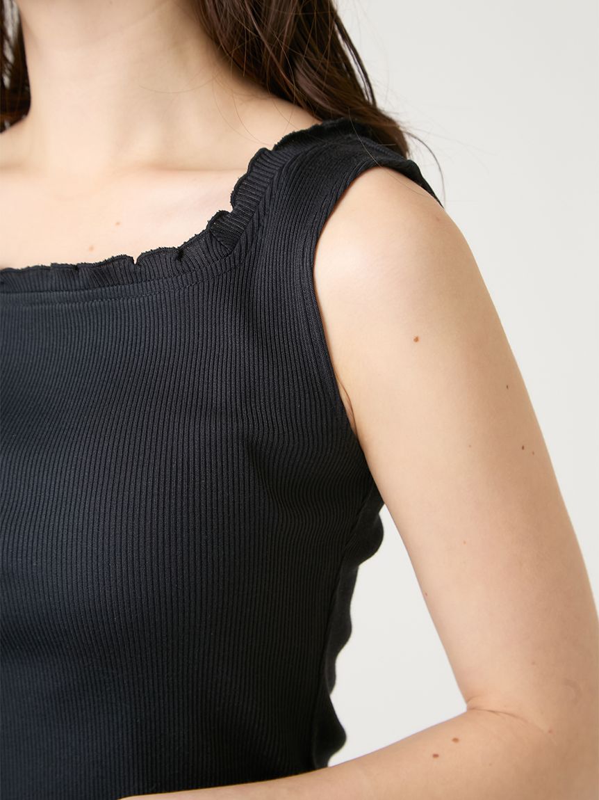 洗える】フリルデザインカットアンサンブル(カットソー)｜TOPS