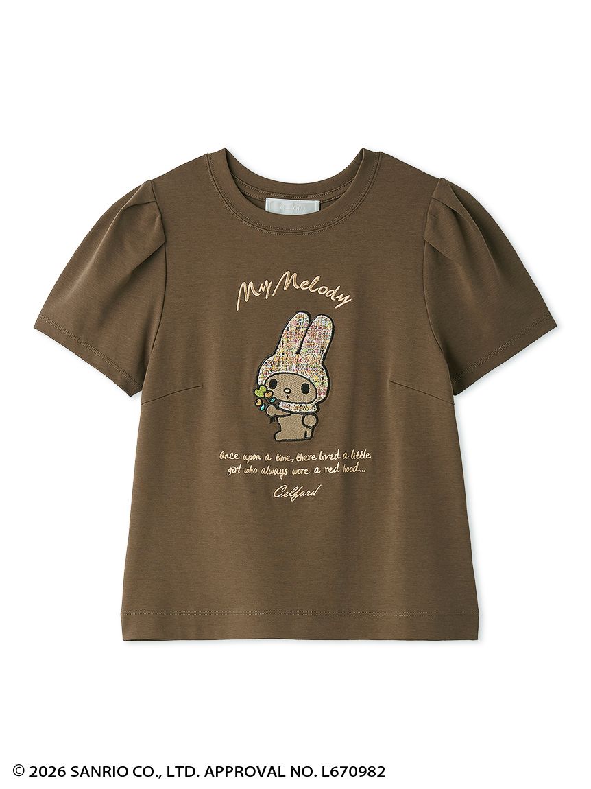 マイメロディ】 【洗える】ツイードずきんTシャツ(Tシャツ・カットソー