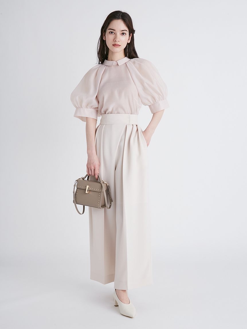 衿付きパフスリーブブラウス ブラウス Tops トップス Celford セルフォード の通販サイト 公式