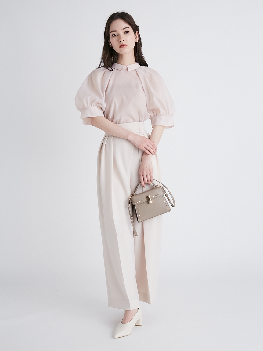 衿付きパフスリーブブラウス ブラウス Tops トップス Celford セルフォード の通販サイト 公式