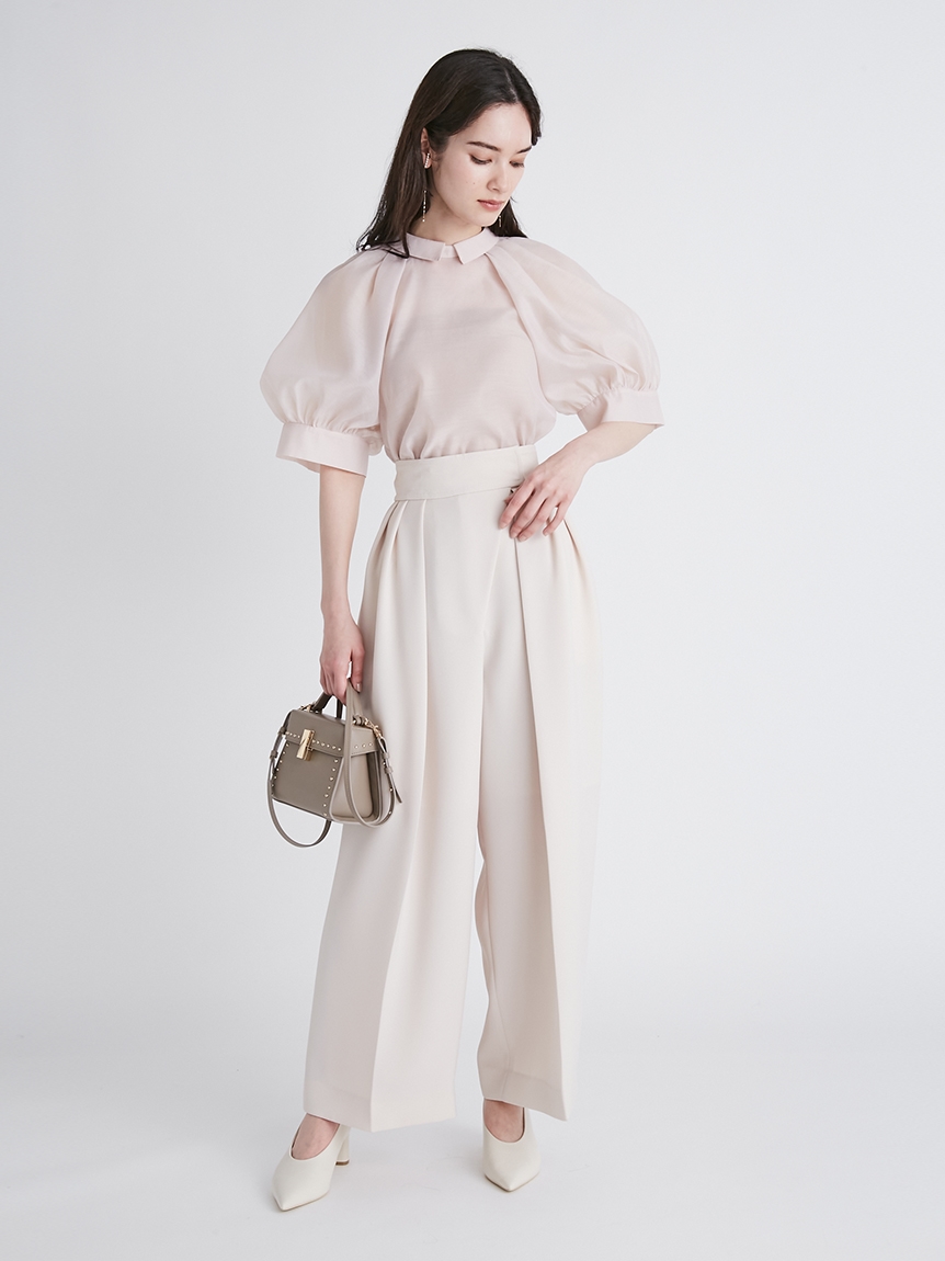 衿付きパフスリーブブラウス ブラウス Tops トップス Celford セルフォード の通販サイト 公式