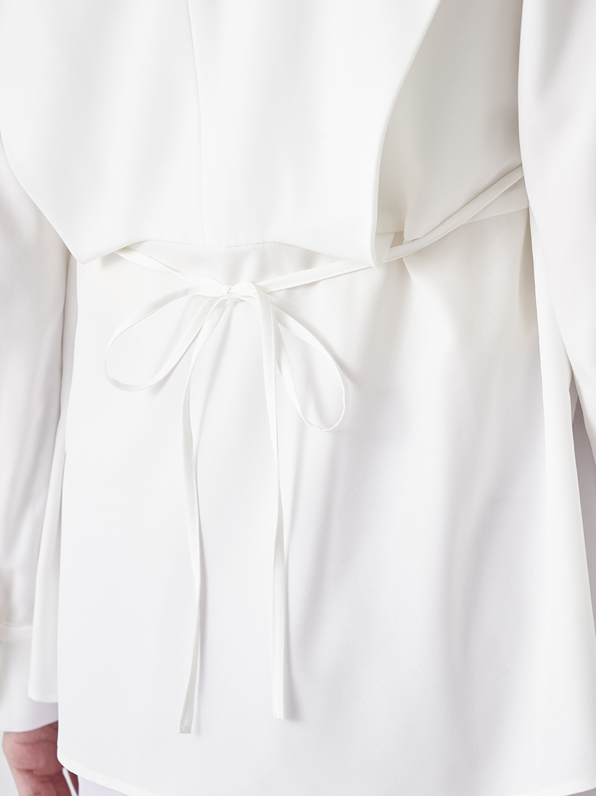 フリルパターンブラウス(ブラウス・シャツ)|TOPS(トップス フリルパターンブラウス(ブラウス・シャツ)|TOPS(トップス