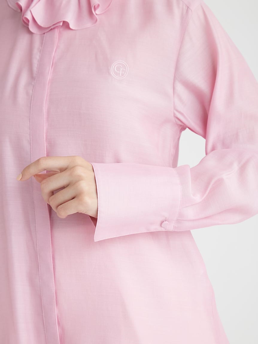 ラッフルカラーシャツ(ブラウス・シャツ)|TOPS(トップス)|CELFORD ...